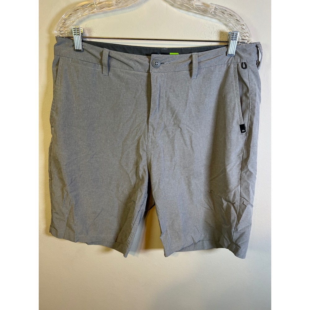 Quiksilver Mens‎ Amphibian Shorts DryFlight Hybrid Gray 34